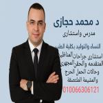 استشاري ومدرس م امراض النساء والتوليد وتأخر الانجاب و المناظير و الجراحات النسائية بكلية الطب جامعة الازهر 
